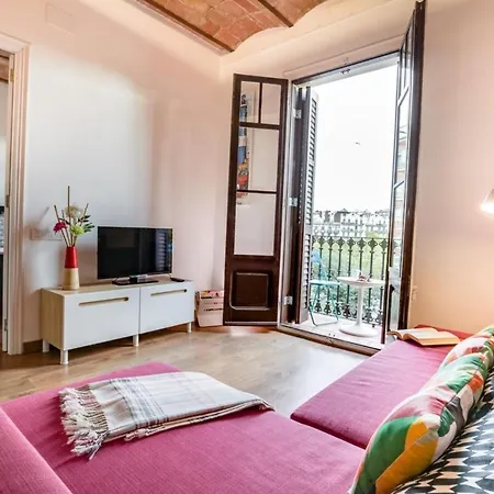 Lägenhet Design 1 Bedroom Near Plaza Espana Barcelona